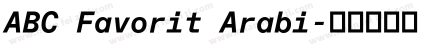 ABC Favorit Arabi字体转换